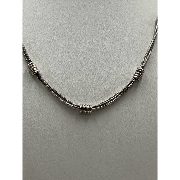 Sterling‎ silver necklace - Picture 3 of 13